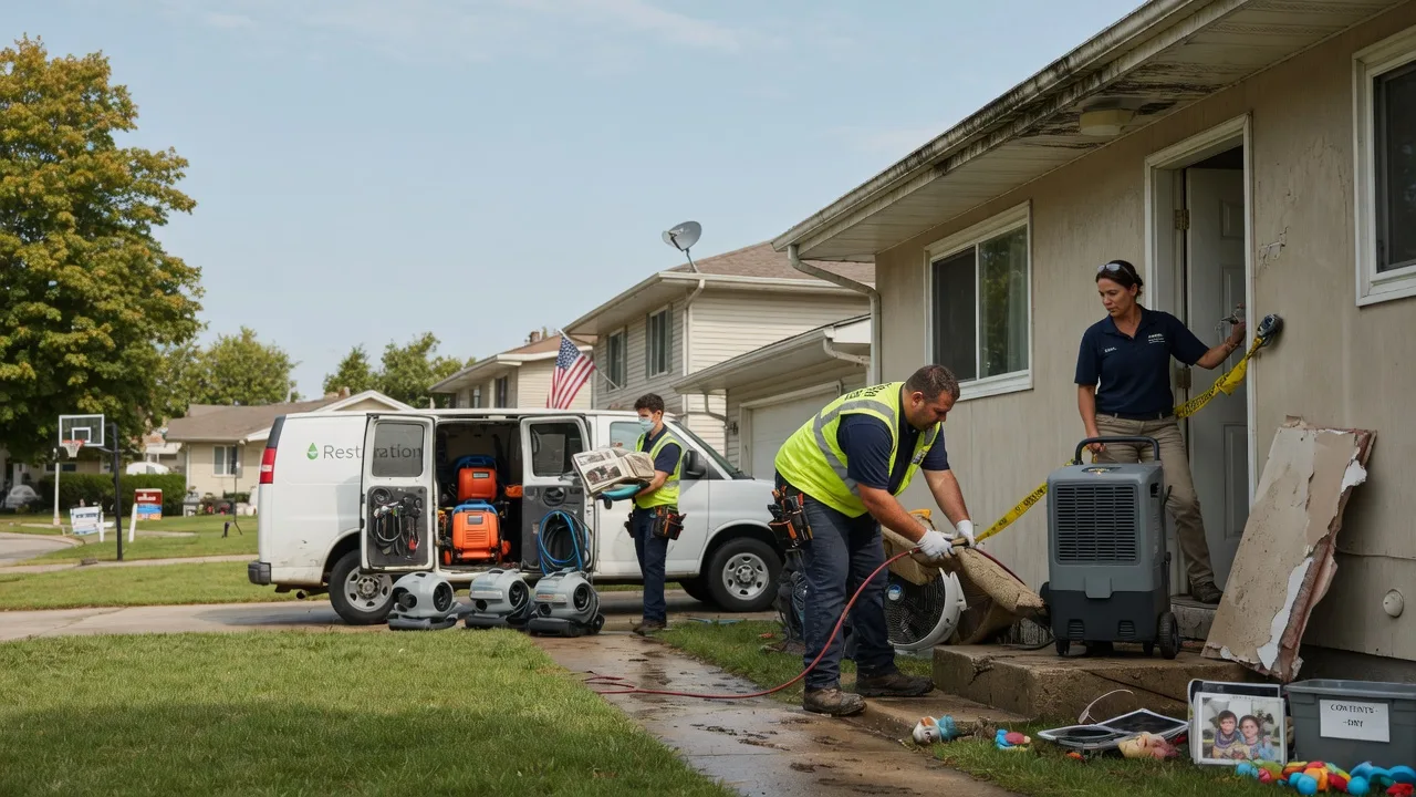 Water Damage Restoration in Ferris, IL near me